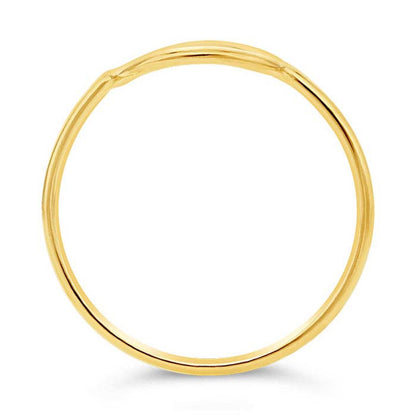 Open Circle Ring - Gold Filled