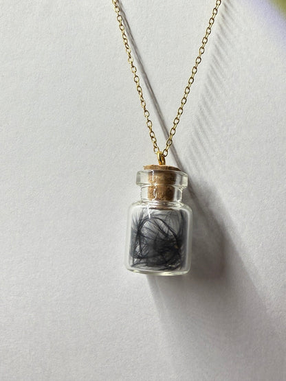 Tendrils of Shadows Jar Necklace