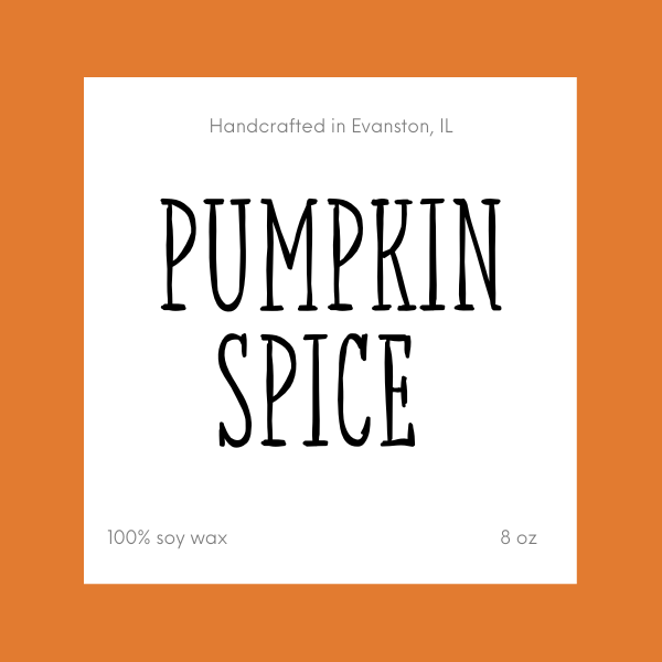 Pumpkin Spice Candle