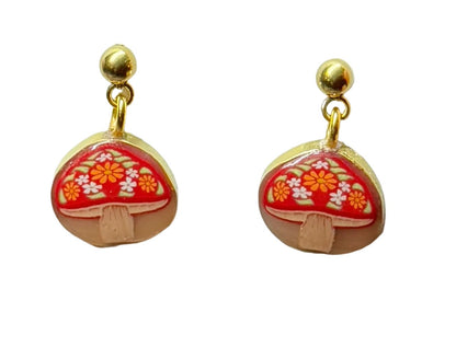 Mushroom Earrings