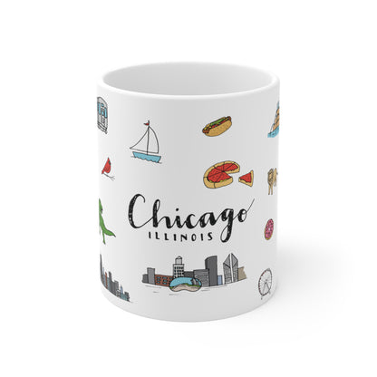 Chicago Clipart 11oz Mug