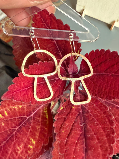 Mushroom Earrings