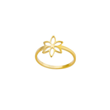 Flower Ring - Gold Plated