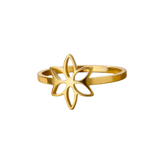 Flower Ring - Gold Plated